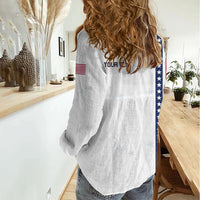 Personalized Soccer USA Est 1913 Women Casual Shirt Patriotic United States
