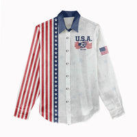 Personalized Soccer USA Est 1913 Women Casual Shirt Patriotic United States