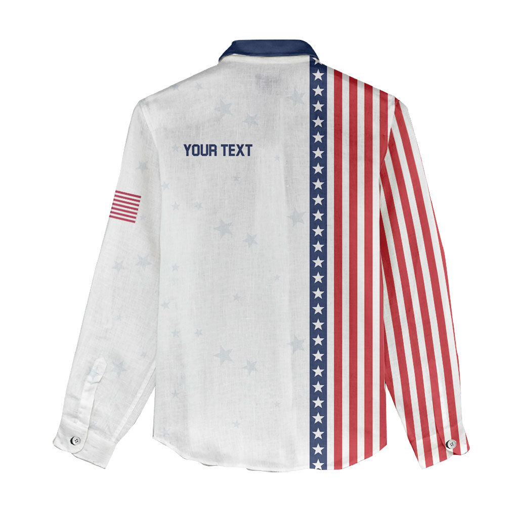 Personalized Soccer USA Est 1913 Women Casual Shirt Patriotic United States