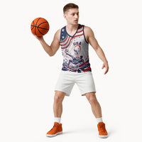 Personalized Soccer USA Basketball Jersey US Dynamic Stylized