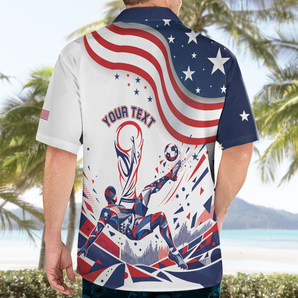 Personalized Soccer USA Hawaiian Shirt US Dynamic Stylized