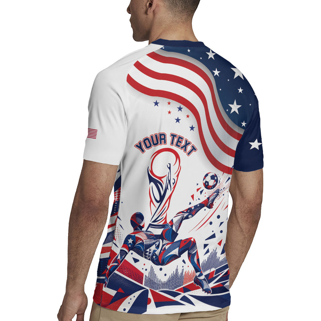 Personalized Soccer USA Rugby Jersey US Dynamic Stylized