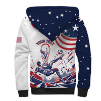 Personalized Soccer USA Sherpa Hoodie US Dynamic Stylized