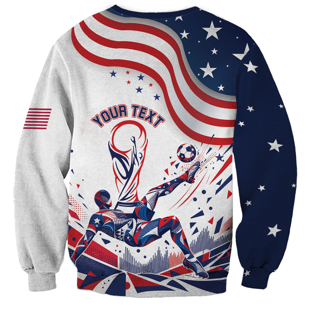 Personalized Soccer USA Sweatshirt US Dynamic Stylized