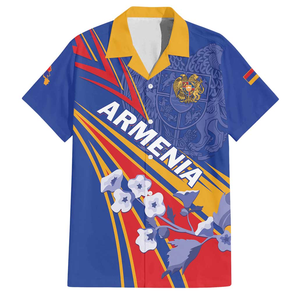 Armenia Family Matching Off Shoulder Maxi Dress and Hawaiian Shirt Mek Azg Mek Mshakouyt - Wonder Print Shop