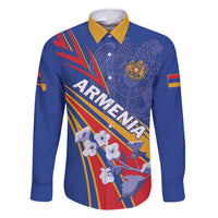 Armenia Family Matching Off Shoulder Maxi Dress and Hawaiian Shirt Mek Azg Mek Mshakouyt - Wonder Print Shop