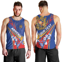 Armenia Men Tank Top Mek Azg Mek Mshakouyt - Wonder Print Shop