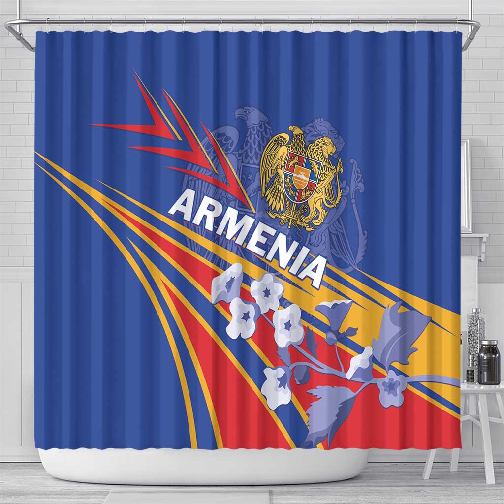 Armenia Shower Curtain Mek Azg Mek Mshakouyt
