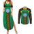 Mali Couples Matching Summer Maxi Dress and Long Sleeve Button Shirt Mali ka Fasojamana - Wonder Print Shop