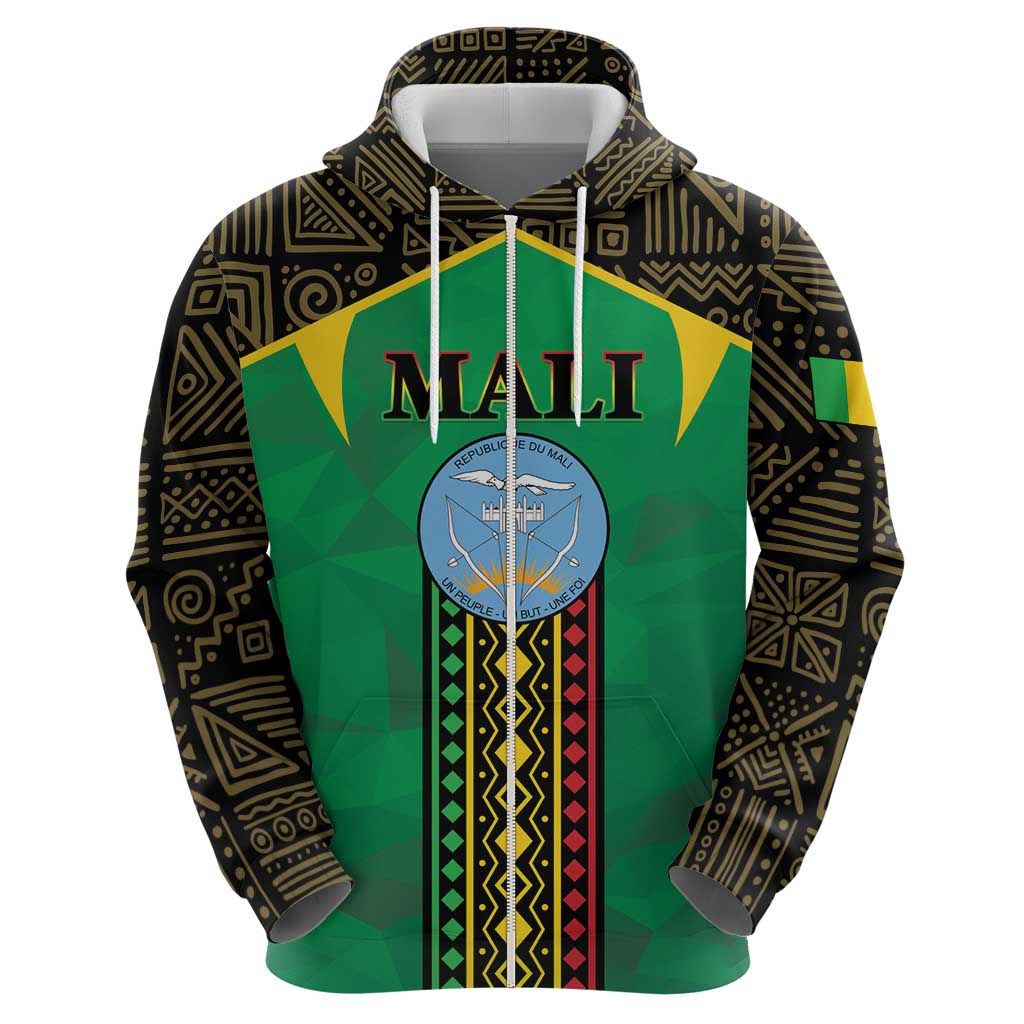 Mali Zip Hoodie Mali ka Fasojamana - Wonder Print Shop