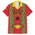 Guinea-Bissau Family Matching Long Sleeve Bodycon Dress and Hawaiian Shirt Unidade Luta Progresso - Wonder Print Shop