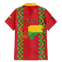 Guinea-Bissau Family Matching Mermaid Dress and Hawaiian Shirt Unidade Luta Progresso - Wonder Print Shop