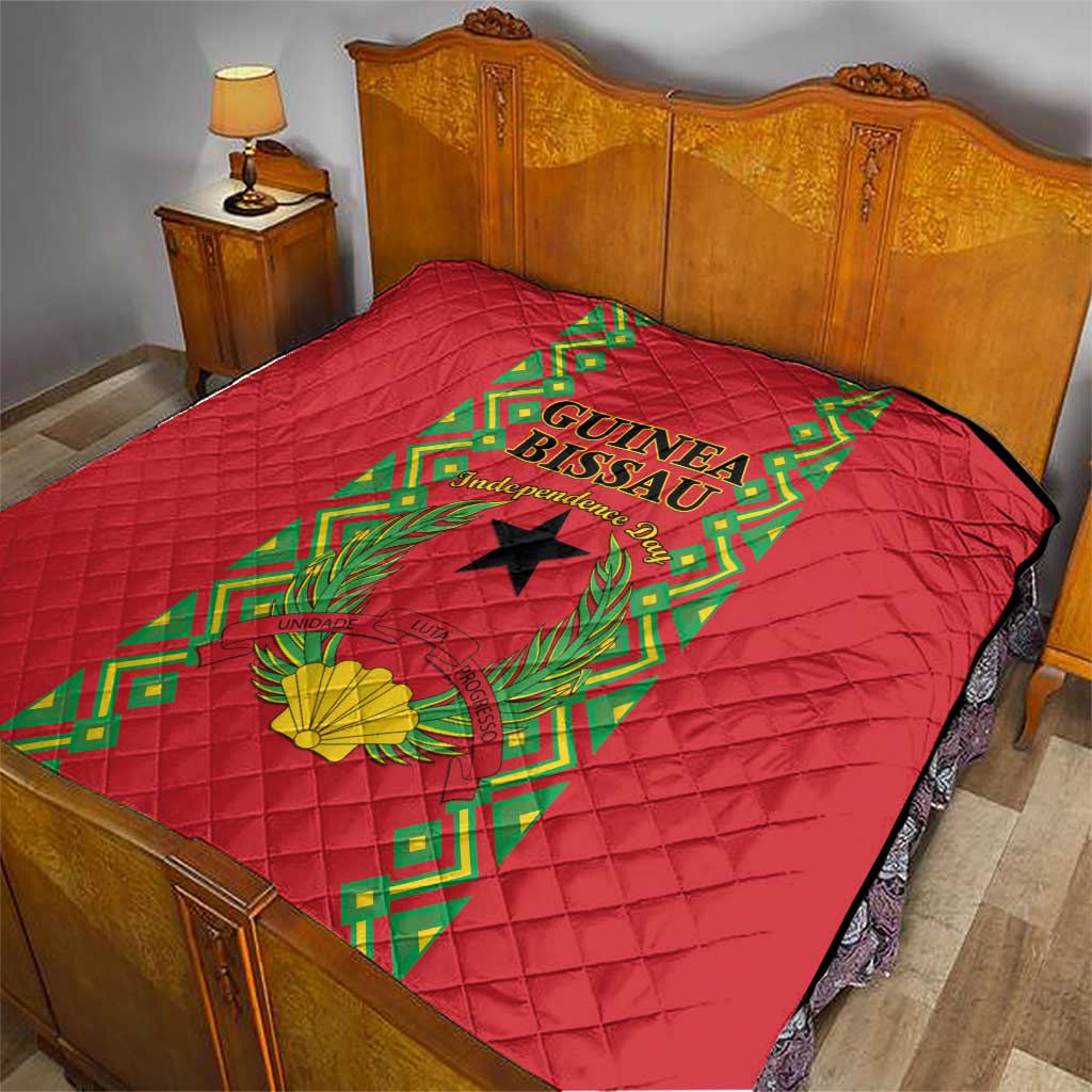 Guinea-Bissau Quilt Unidade Luta Progresso - Wonder Print Shop
