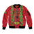 Guinea-Bissau Sleeve Zip Bomber Jacket Unidade Luta Progresso - Wonder Print Shop