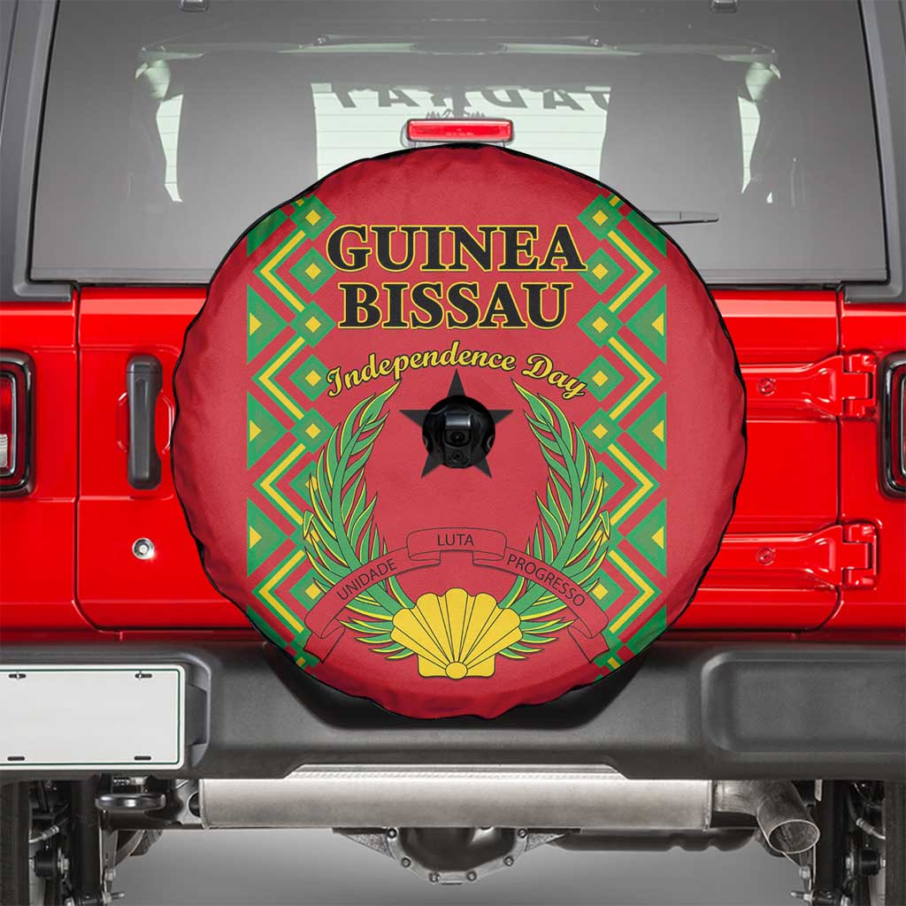 Guinea-Bissau Spare Tire Cover Unidade Luta Progresso - Wonder Print Shop