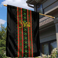 Mali Bogolanfini African Pattern Garden Flag