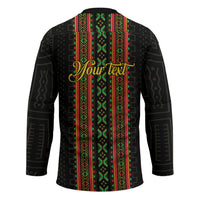 Personalized Mali Bogolanfini African Pattern Hockey Jersey