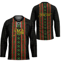 Personalized Mali Bogolanfini African Pattern Hockey Jersey