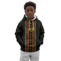 Personalized Mali Bogolanfini African Pattern Kid Hoodie