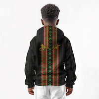 Personalized Mali Bogolanfini African Pattern Kid Hoodie