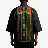 Personalized Mali Bogolanfini African Pattern Kimono