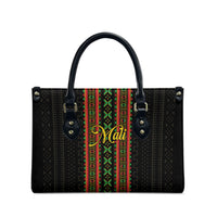 Mali Bogolanfini African Pattern Leather Bag
