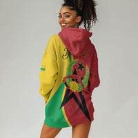 Personalized Guinea-Bissau Hoodie Dress Happy Independence Day