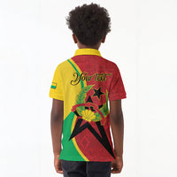Personalized Guinea-Bissau Kid Polo Shirt Happy Independence Day