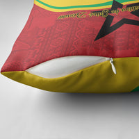 Guinea-Bissau Pillow Cover Happy Independence Day