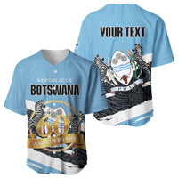 Personalized Botswana 2026 Baseball Jersey 60th Anniversary