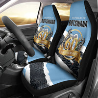 Botswana 2026 Car Seat Cover 60th Anniversary