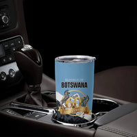 Personalized Botswana 2026 Tumbler Cup 60th Anniversary