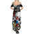 Personalised Skull Darts Summer Maxi Dress See You Next Game - Wonder Print Shop