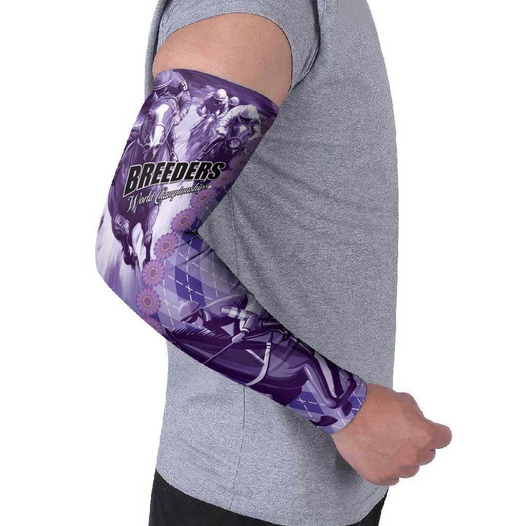Personalized Breeders Horse Racing Arm Sleeves World Horse Racing Championships - Wonder Print Shop