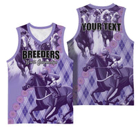 Personalized Breeders Horse Racing Basketball Jersey World Horse Racing Championships - Wonder Print Shop