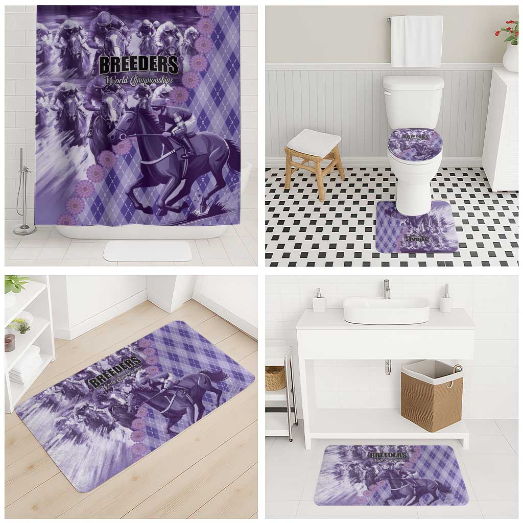 Breeders Horse Racing Bathroom Set World Horse Racing Championships - Wonder Print Shop