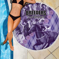 Breeders Horse Racing Beach Blanket World Horse Racing Championships - Wonder Print Shop