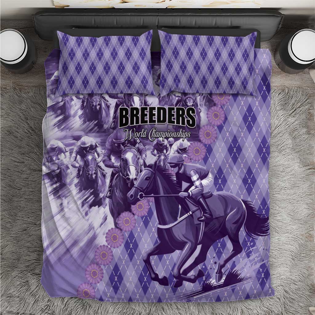 Breeders Horse Racing Bedding Set World Horse Racing Championships - Wonder Print Shop