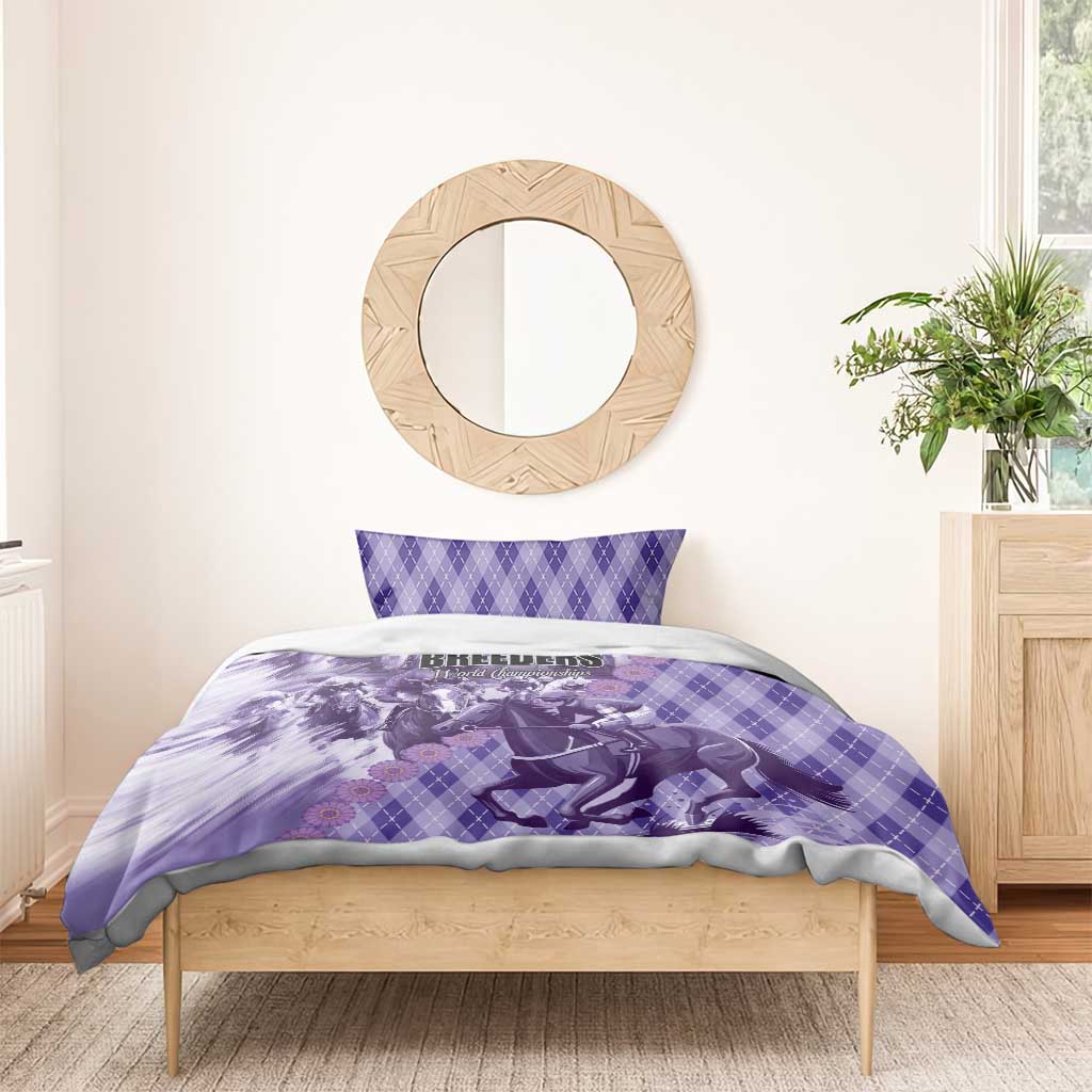 Breeders Horse Racing Bedding Set World Horse Racing Championships - Wonder Print Shop