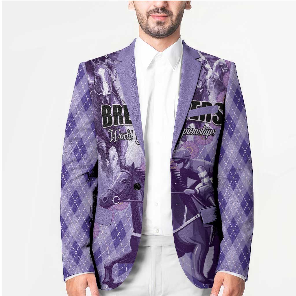 Personalized Breeders Horse Racing Blazer World Horse Racing Championships - Wonder Print Shop