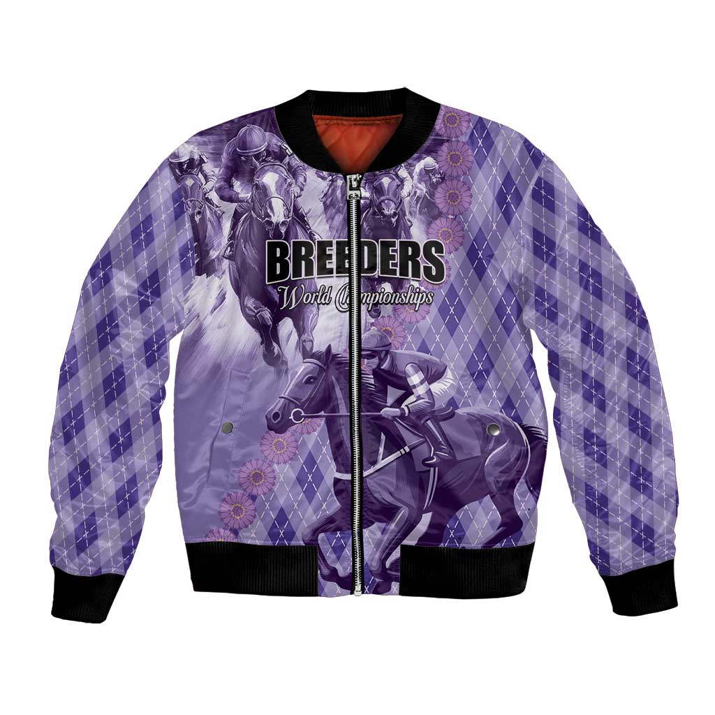 Personalized Breeders Horse Racing Bomber Jacket World Horse Racing Championships - Wonder Print Shop
