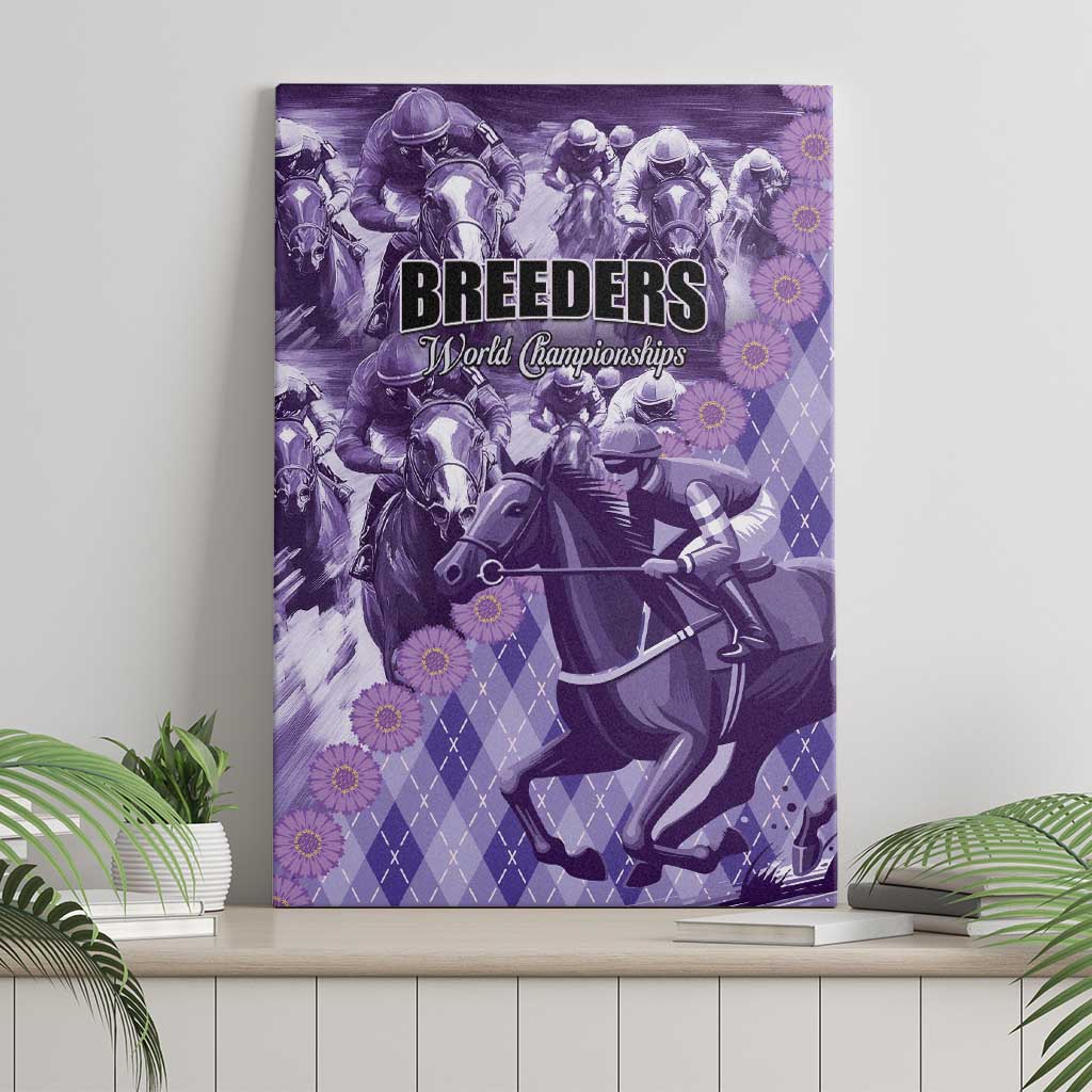 Breeders Horse Racing Canvas Wall Art World Horse Racing Championships - Wonder Print Shop