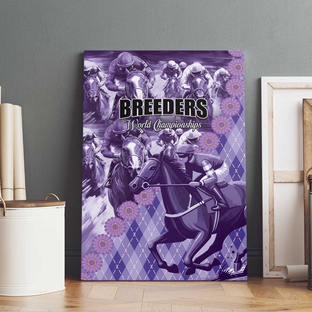 Breeders Horse Racing Canvas Wall Art World Horse Racing Championships - Wonder Print Shop