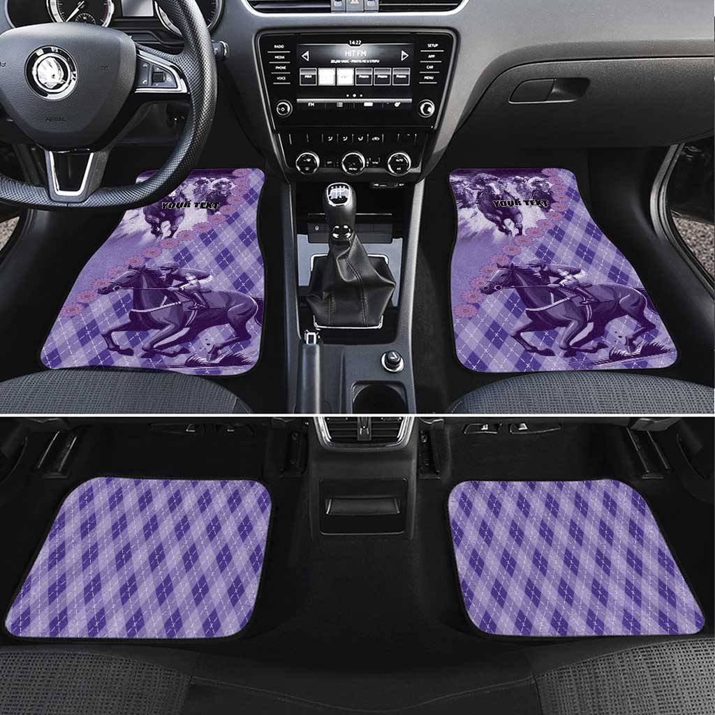 Personalized Breeders Horse Racing Car Mats World Horse Racing Championships - Wonder Print Shop
