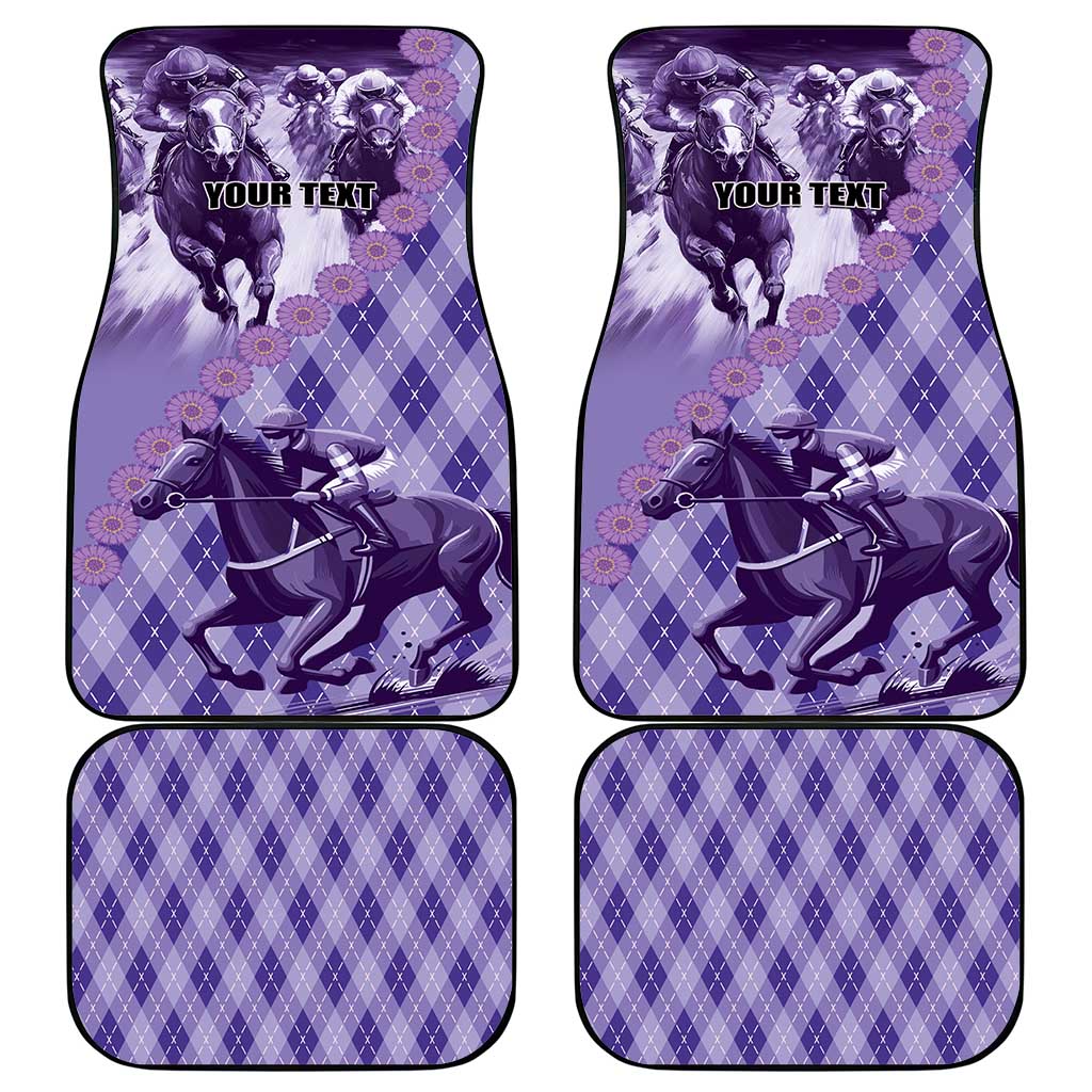 Personalized Breeders Horse Racing Car Mats World Horse Racing Championships - Wonder Print Shop