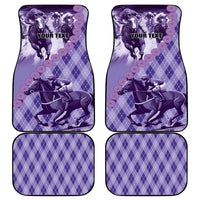 Personalized Breeders Horse Racing Car Mats World Horse Racing Championships - Wonder Print Shop
