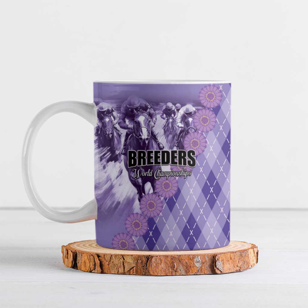 Personalized Breeders Horse Racing Ceramic Mug World Horse Racing Championships - Wonder Print Shop