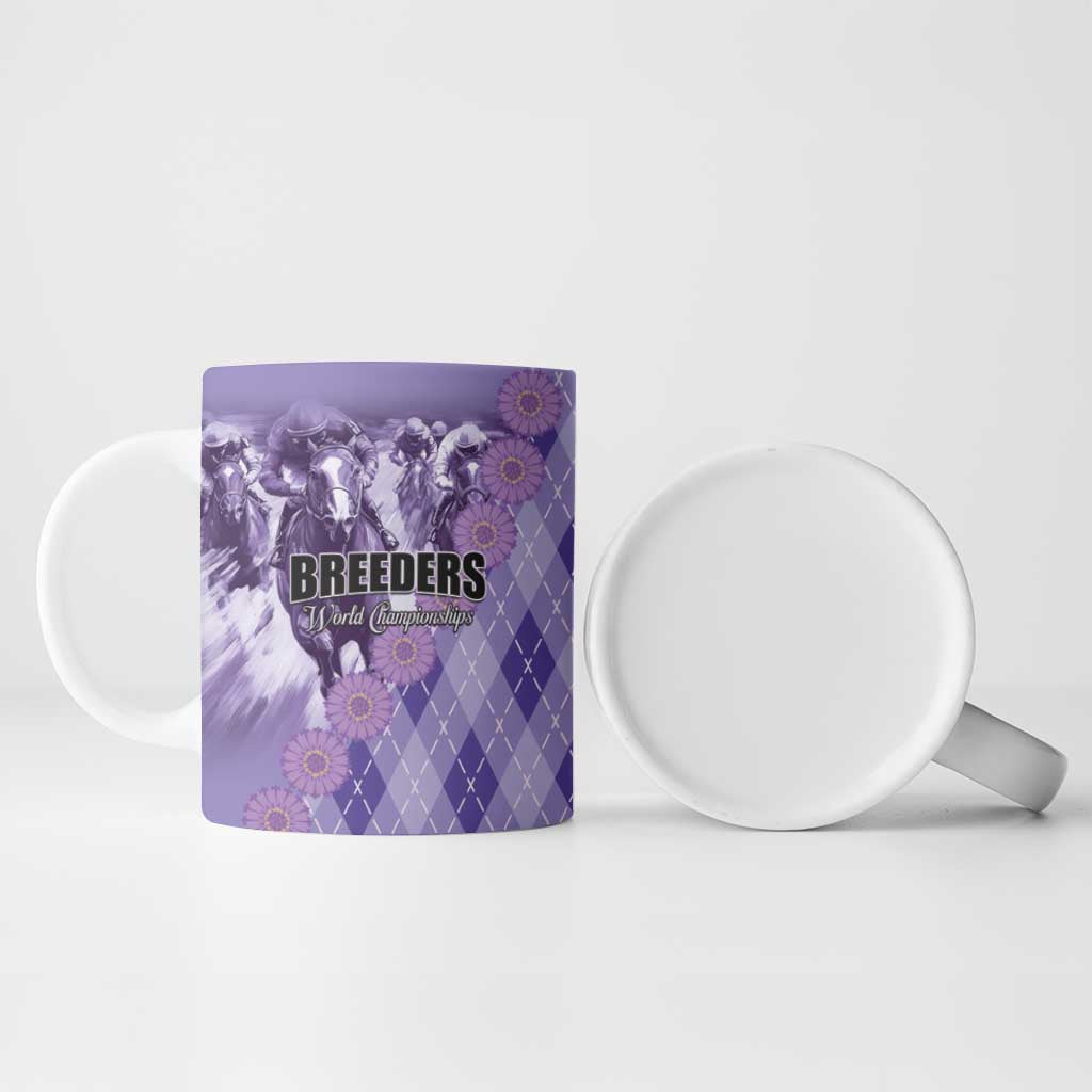 Personalized Breeders Horse Racing Ceramic Mug World Horse Racing Championships - Wonder Print Shop