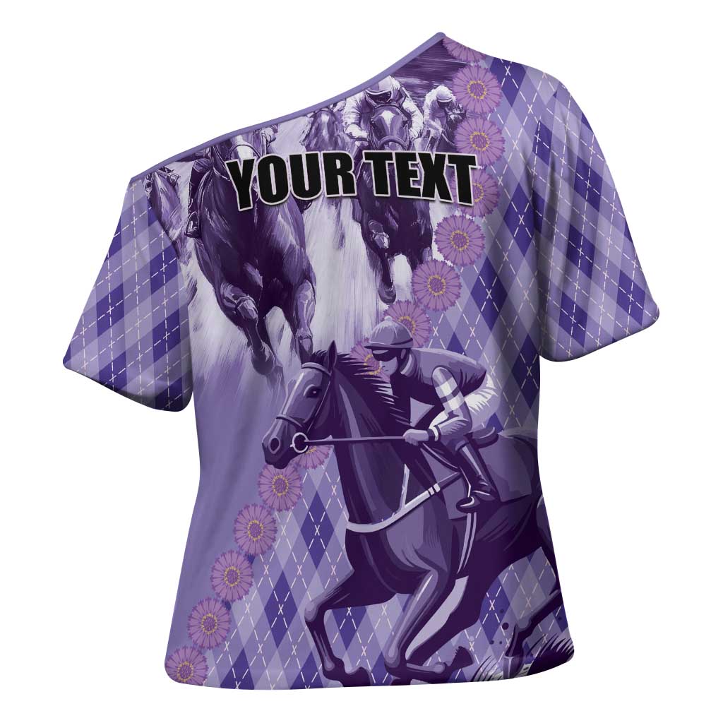Personalized Breeders Horse Racing Cross Shoulder Shirt World Horse Racing Championships - Wonder Print Shop