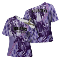 Personalized Breeders Horse Racing Cross Shoulder Shirt World Horse Racing Championships - Wonder Print Shop